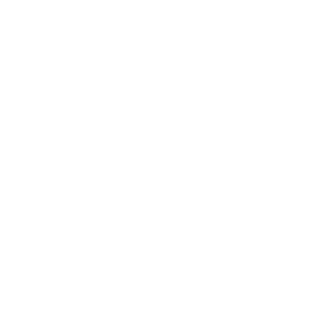 a black circle with white text